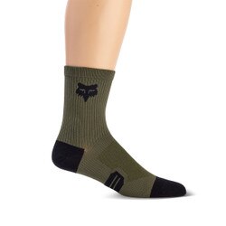 Fox 6" Ranger Sock Men's in Olive Green